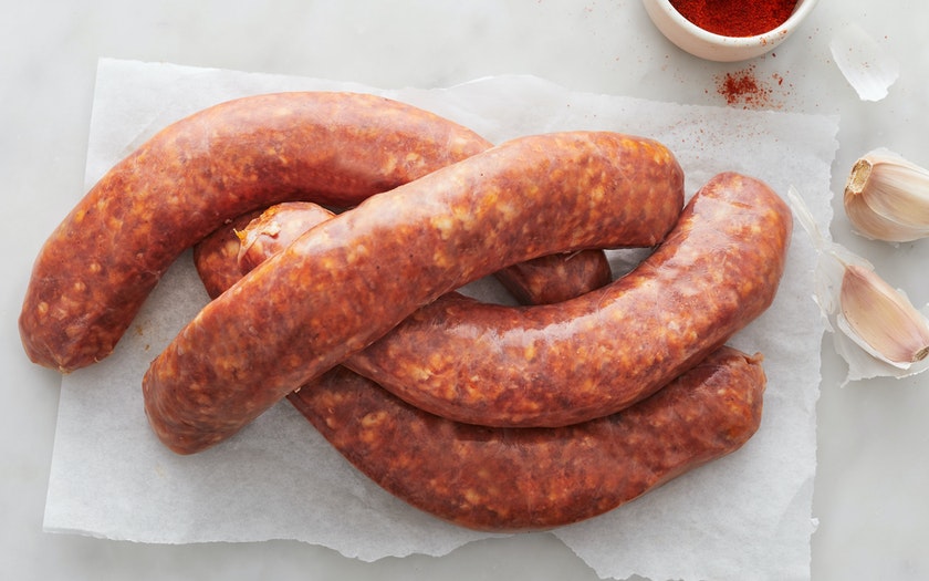 Chorizo sausage uncooked 2.5lb bag SK&Sons SKB