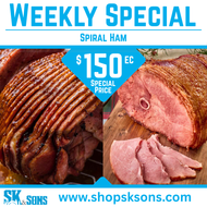 Spiral Ham Weekly Special
