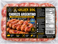 1Lb Argentinian Style Pork Chorizo Sausage