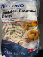 2.5lbs Breaded Calamari Squid Rings