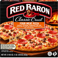 12” Red Baron 4 Meat Pizza. Ham, Pepperoni, Hamburger & Sausage.