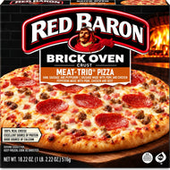 12” Red Baron, Meat Trio Pizza. Ham, Pepperoni & Sausage.