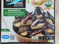 Mussels in Garlic Butter 16oz SPECIAL