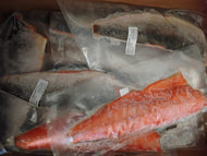 Salmon sides, Sockeye wild caught. 1-1.25lbs SPECIAL