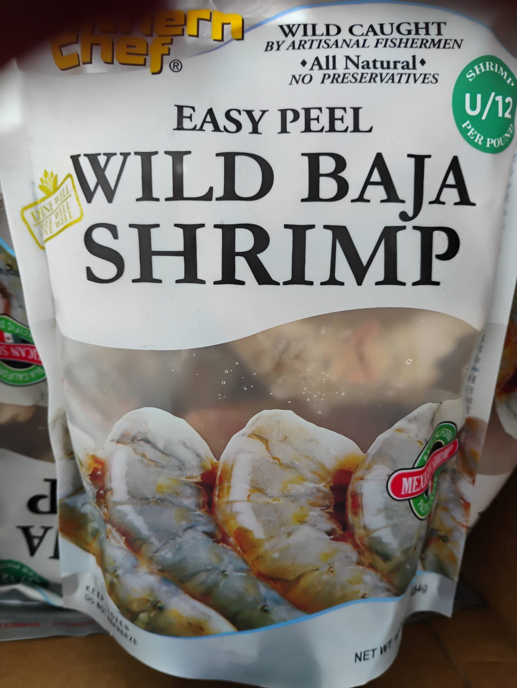 Shrimp, Wild caught, U12, ez peel, 1lb SPECIAL