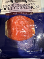 Salmon, wild caught Sockeye, smoked, 4oz SPECIAL