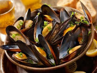 Mussels; whole black 1lb pack