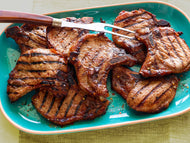 Pork Chops; centre cut; bone-in  2 x 7-8oz