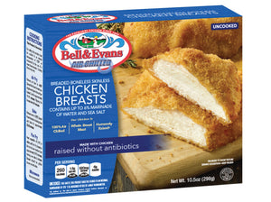 Chicken Breast; breaded; Bell & Evans - 10.5oz -2 Pieces