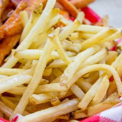 Shoestring fries 4.5lb bag