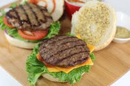 4oz Beef burgers; Black Angus 8x4oz patties